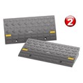 Fleming Supply Set of 2 Curb Ramps, 4-ton Capacity for Cars, Vehicles, Trucks, RV, ATVs, Motorcycles, Hand Trucks 742439YZO